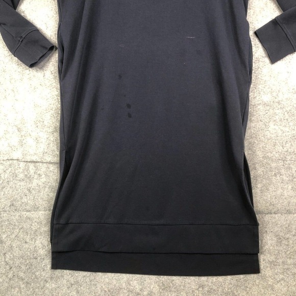 SWEATY BETTY Beyond Hooded Sweat Dress Size Large Blue Style SB8836 - Picture 3 of 13